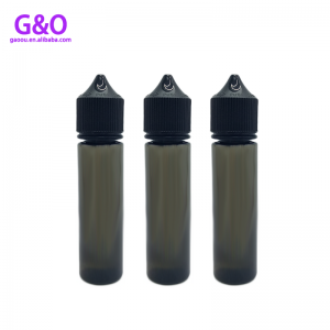 30 ml 60 ml 100 ml flaske enhjørning sort lubben gorilla v3 e flydende plastik dråbe flaske 60 ml ny e flydende enhjørning dråbe flasker vape flasker