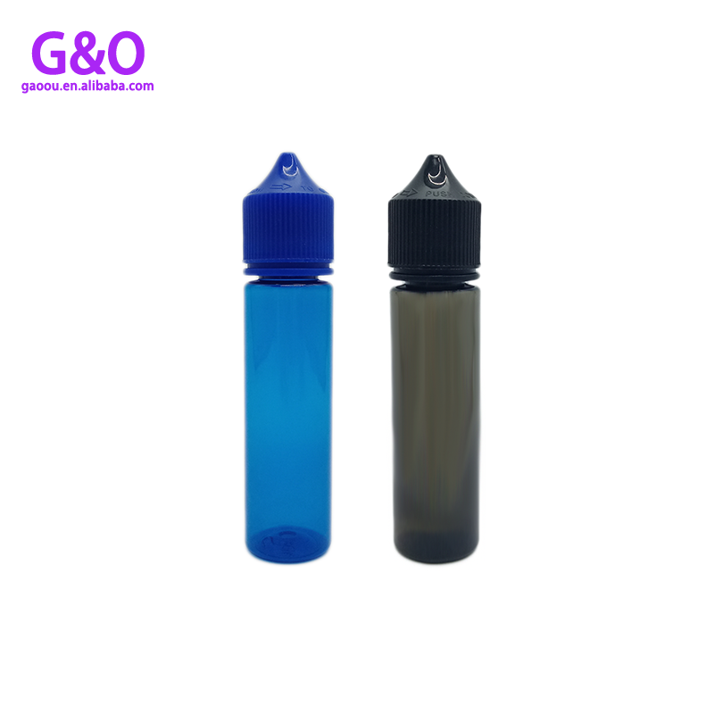 60 ml flaske eliquid unicorn eliquid flaske ny v3 sort blå plastik kæledyr lubben gorilla enhjørning vape dropper flasker